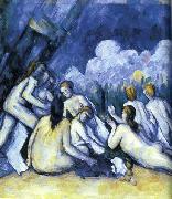 Paul Cezanne Les Grandes Baigneuses oil